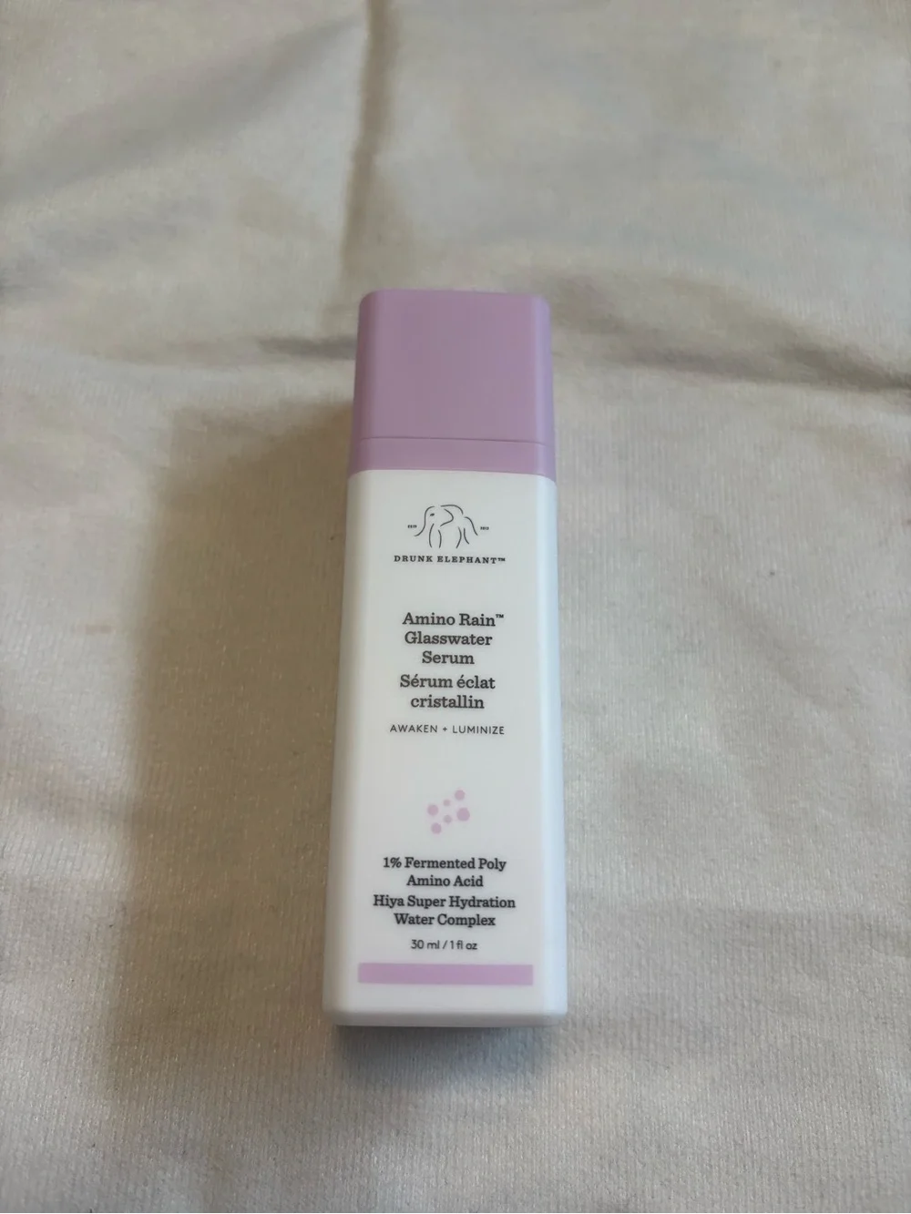 Drunk elephant glasswater serum